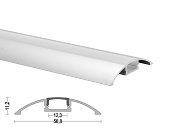 K18 57x11mm LED Aluminum Track