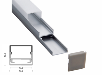 K29 20x17mm LED Aluminum Profile