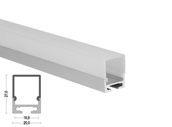 K30 20x27mm LED Aluminum Profile