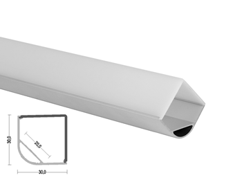 K39 30x30mm Corner LED Aluminum Profile