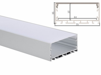 KA28 75x35mm LED Aluminum Profile Suspending