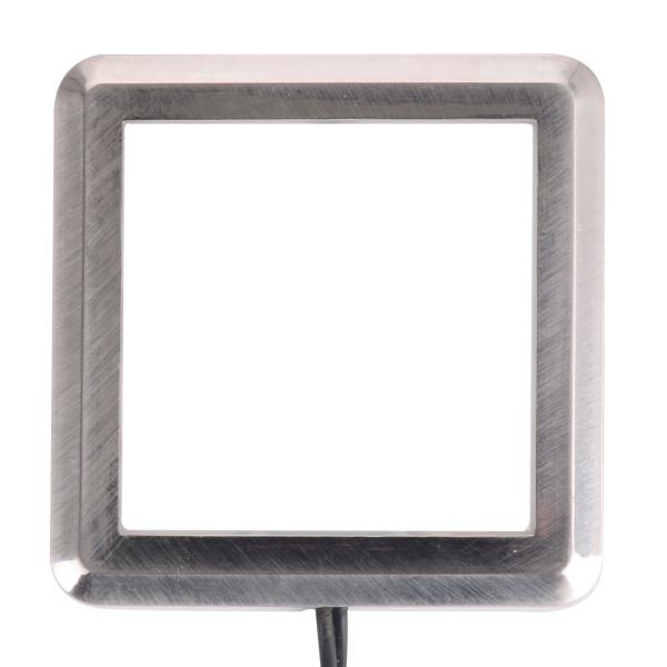 Satin Nikel LED Cabinet Lights Round Square LED Cabinet Light ABS Meterial 2W DC12V